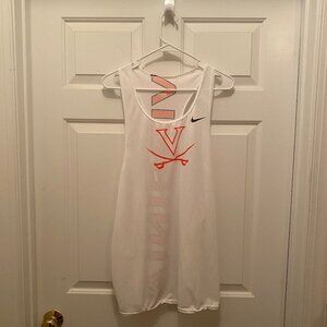 Virginia UVA Cavaliers Men's Track Team Issued Nike White Tank Top 2XL (1)
